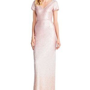 Adrianna Papell Ombre Sequin Dress, Size 2